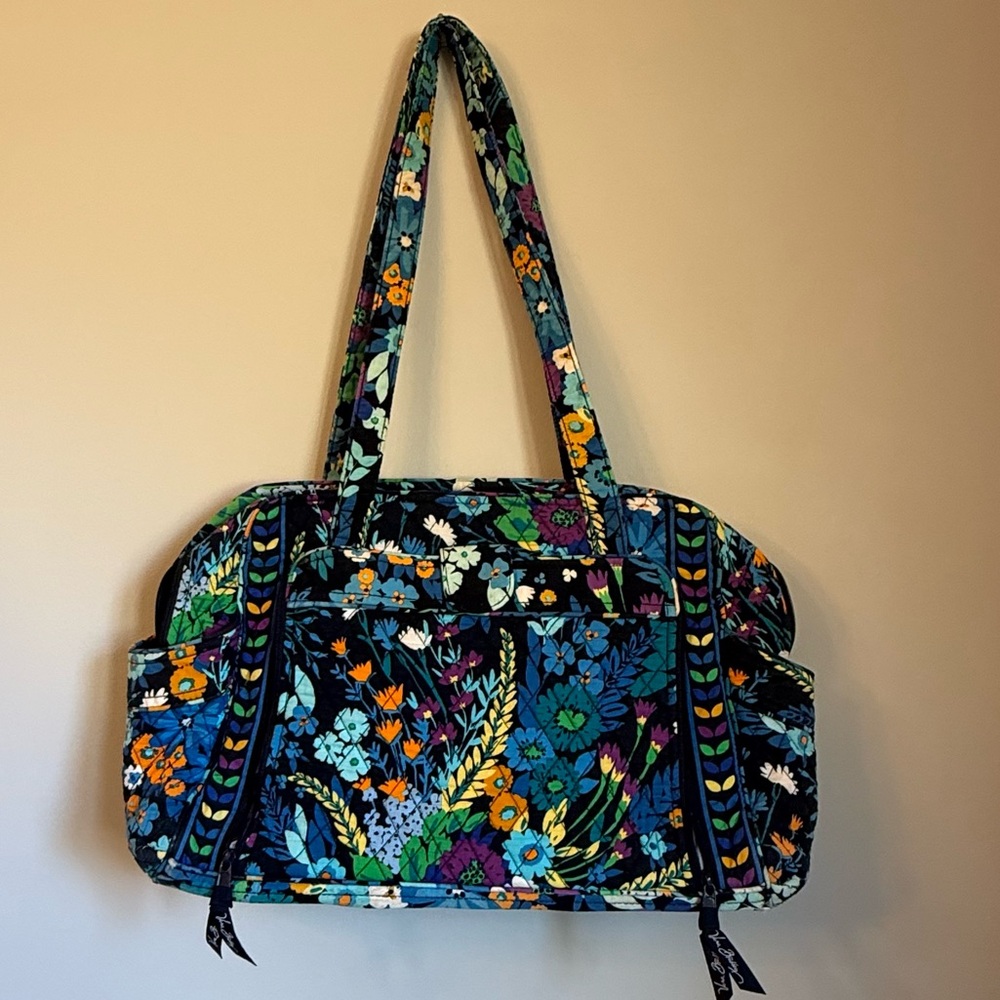 Vera Bradley MAKE A CHANGE BABY BAG Diaper Bag Changing Pad Midnight Blues